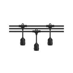Varal Cordão Iluminado com 10 Soquetes IP65 10m CL00010 - Empalux