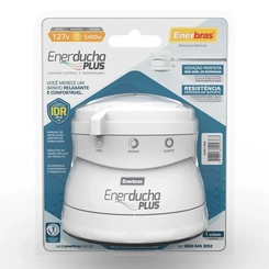 Chuveiro Enerducha Up 4 Temperaturas  Branco 5500W 127V Enerbras