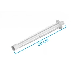 Braço para Chuveiro 30cm Branco 3008-E30 - Enerbras