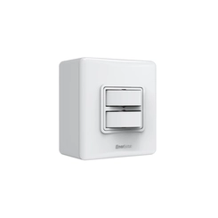 Conjunto 2 Interruptores Simples Sistema X 307-ES/CP - Enerbras