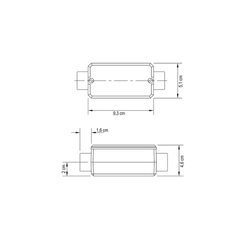 Condulete S/Rosca Tipo C 1/2 C/Tampa 56101/091 - Tramontina