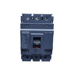 Disjuntor Trifásico Caixa Moldada Fixo 125A 18kA 380V 3VJ1012-1DA32-0AA0 - Siemens