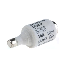 Fusível Diazed 10A 500-750VCA 5SB251 - Siemens