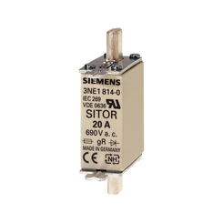 Fusível NH000 63A 690VCA 3NE1818-0 - Siemens