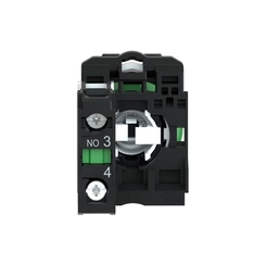 Manopla 2P Fixas Preto 1NA XB5AD21 - Schneider Electric