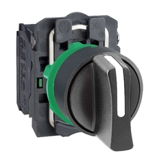 Manopla 3P Fixas Preto 2NA XB5AD33 - Schneider Electric