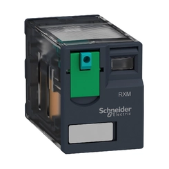 Relé Plug In 24VCC 6A RXM4AB1BD - Schneider Electric