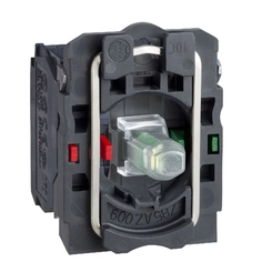 Corpo P/Botão 22mm LED 24V Azul ZB4BW0B65 - Schneider Electric