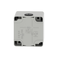 Botoeira Metálica Cinza 1 Furo 22mm XAPD1501 - Schneider Electric