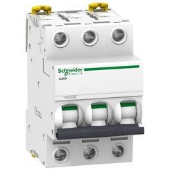 Disjuntor DIN Trifásico Curva C 40A A9F74340 - Schneider Electric