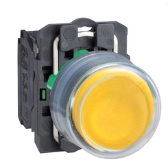 Botão Impulso Amarelo 1NA XB5AP51 - Schneider Electric