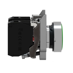 Botão 22mm Metálico A Impulso 1NA 1NF XB4BA35 - Schneider Electric
