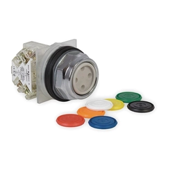 Botão Metálico 30mm Saliente 1NA/1NF Multicores 9001KR1UH13 - Schneider Electric