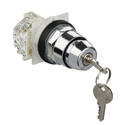 Botão Comutador Metálico c/ Chave 30mm 9001KS11K1H36 - Schneider Electric