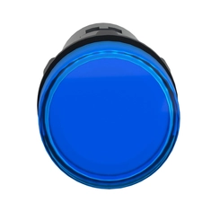Sinaleiro LED Redondo 22mm 220V Azul XA2EVM6LC - Schneider Electric