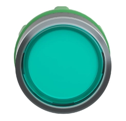 Cabeçote p/ Botão 22mm Luminoso Verde BA9S ZB5AW333 - Schneider Electric