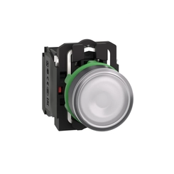 Botão Lumin. 24VCA Branco XB5AW31B5 - Schneider Electric