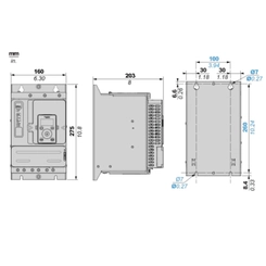 Soft Start 47A 15,0CV/220V ou 30,0CV/380V ATS480D47Y - Schneider Electric