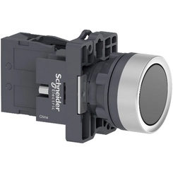 Botão 22mm Impulso 1NA Preto XA2EH021 - Schneider Electric