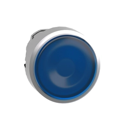 Cabeçote para Botão 22mm Metálico Azul 30mm Iluminado ZB4BW363 - Schneider Electric