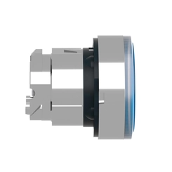 Cabeçote para Botão 22mm Metálico Azul 30mm Iluminado ZB4BW363 - Schneider Electric
