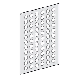 Etiquetas com Gravação I c/ 66 Unidades ZBY1147 - Schneider Electric