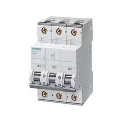 Disjuntor DIN 3P 6A Curva C 5SY8306-7 - Siemens