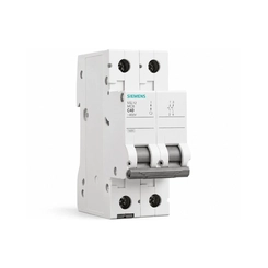 Disjuntor DIN 2P 6A Curva C 5SX1206-7 - Siemens