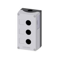 Caixa Plastica 3 Furos 22mm IP69K 3SU1803-0AA00-0AB1 - Siemens