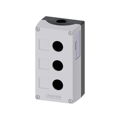 Caixa Plastica 3 Furos 22mm IP69K 3SU1803-0AA00-0AB1 - Siemens