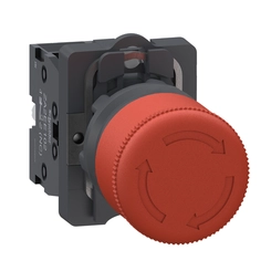 Botão Emergência 30mm 1NF XA2ES442 - Schneider Electric