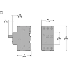 Disjuntor Motor 2,5-4A GZ1E08 - Schneider Electric