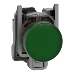 Sinalizador Metálico 22mm Verde 24V XB4BVB3 - Schneider Electric