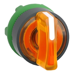 Cabeçote para Chave Seletora Luminosa 22mm Plástico 3P c/ Retorno LJ ZB5AK1553 - Schneider Electric