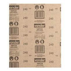 Lixa Folha D'Água Grão 240 - Vonder
