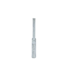 Terminal Pino Compressão 10mm Maciço Curto TCM-C-10