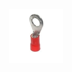 Terminal Olhal Isol 10mm Vermelho 6mm RV8-6 - Eletrokit