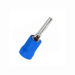 Terminal Pino 1,5-2,5mm Azul 10mm PTV2-10 - Eletrokit