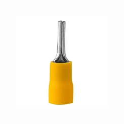 Terminal Pino 4-6mm Amarelo 13mm PTV5-13 - Eletrokit