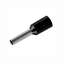 Terminal Ilhós Simples 1,5mm Preto 8mm E1508 - Eletrokit