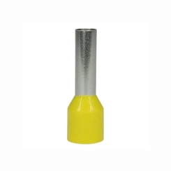 Terminal Ilhós Simples 25mm Amarelo 16mm E25-16 - Eletrokit