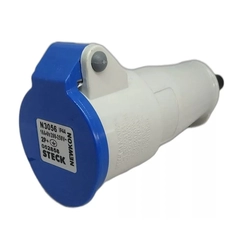 Acoplamento 2P+T  16A 220V 6H Az  Ip-44    N-3056