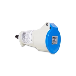 Acoplamento 3P+T 16A 220V 9H  Az  Ip-44 N-4059