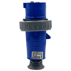 Plugue 2P+T 16A 220V 6H  Az  Ip-67     N-3076W