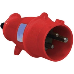 Plugue 2P+T 16A 380V 9H  Vm  Ip-44     N-3079