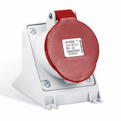 Tomada Sob 3P+T  32A 380V 6H  Vm  Ip-67     N-4206W