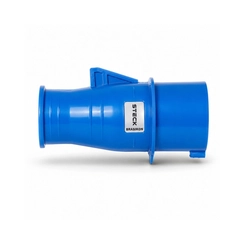Plugue 3P+T   16A 220V 9H  Az  Ip-44     S-4079