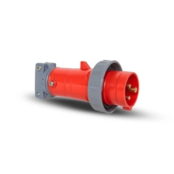 Plugue 2P+T 16A 380V 9H  Vm  Ip-67     S3079W