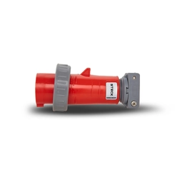 Plugue 2P+T 16A 380V 9H  Vm  Ip-67     S3079W