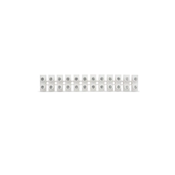 Conector Nyl Bloc 2,50Mm Branco - 24A Barra